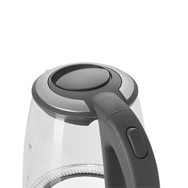 Електрочайник Adler AD 1286 2200 Вт 2 л Grey (5902934834230)