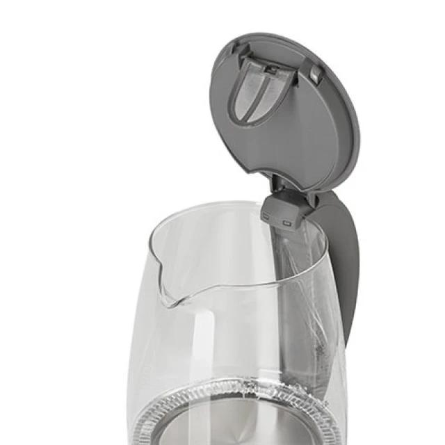 Електрочайник Adler AD 1286 2200 Вт 2 л Grey (5902934834230)
