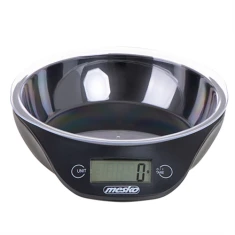 Ваги кухонні Mesko MS 3164 з чашею 5 кг Black (5902934834667)