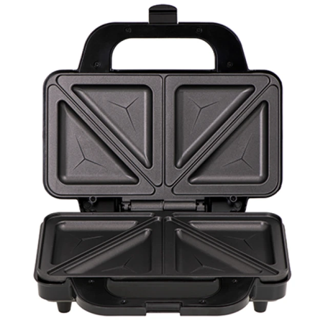 Сендвічниця Adler AD 3043 900 Вт 2 тости Black (5902934835459)