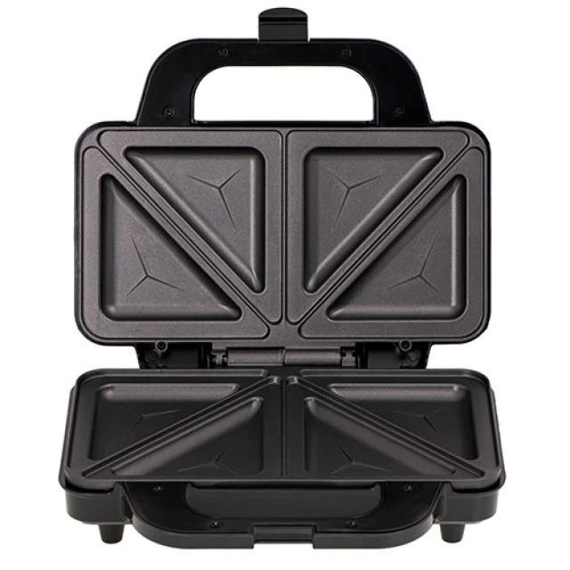 Сендвічниця Adler AD 3043 900 Вт 2 тости Black (5902934835459)