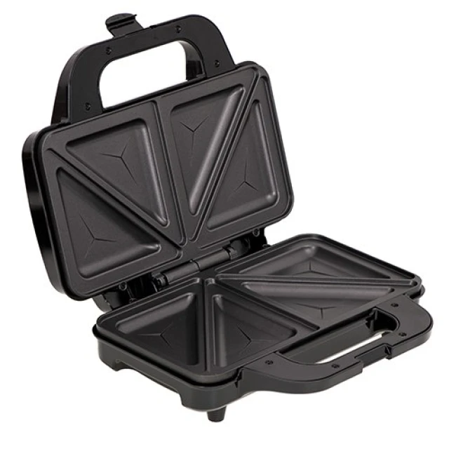 Сендвічниця Adler AD 3043 900 Вт 2 тости Black (5902934835459)
