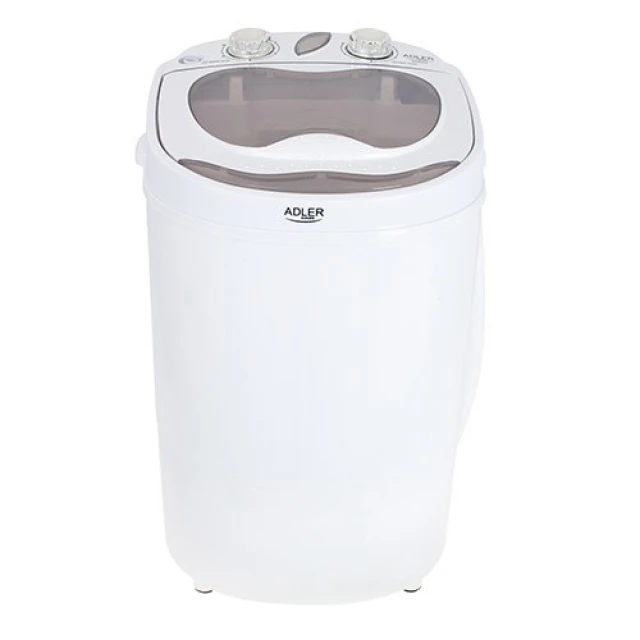 Міні пральна машина Adler AD8055 3 кг White (5902934835749)