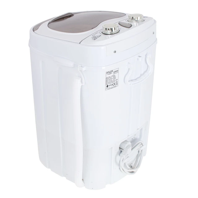 Міні пральна машина Adler AD8055 3 кг White (5902934835749)
