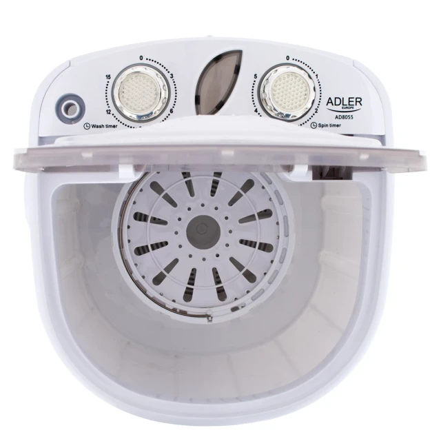Міні пральна машина Adler AD8055 3 кг White (5902934835749)