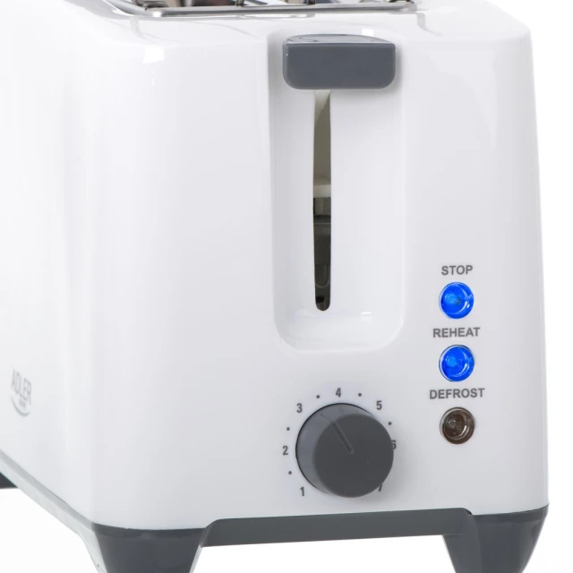Тостер Adler AD 3216 750 Вт White (5902934838238)
