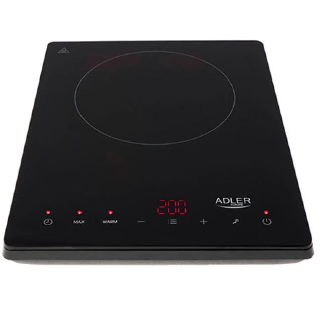 Индукционная варочная поверхность Adler AD 6513 1 конфорка Black (5902934838856)