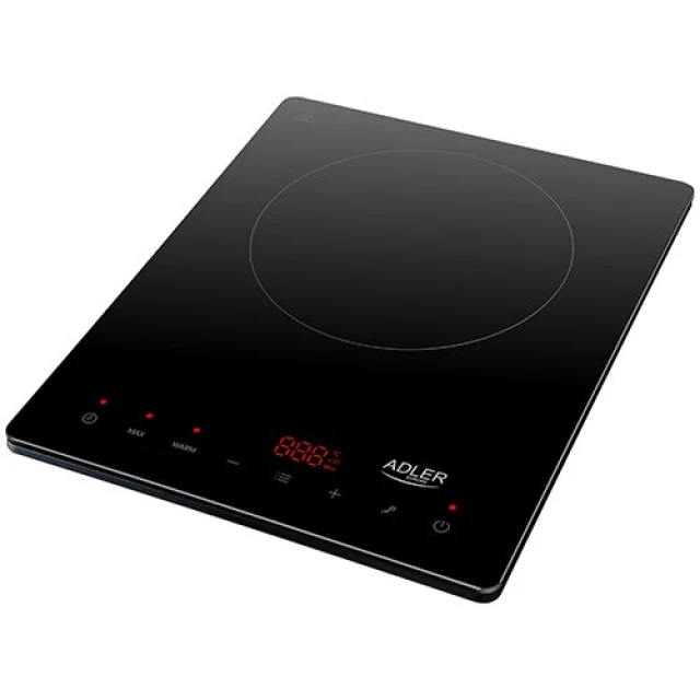Индукционная варочная поверхность Adler AD 6513 1 конфорка Black (5902934838856)