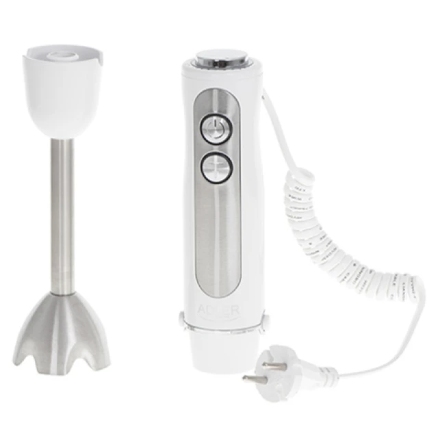 Занурювальний блендер Adler AD4625w 1500 Вт 5 швидкостей White (5902934838993)