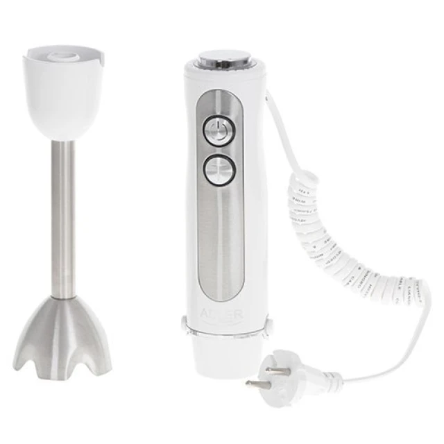 Занурювальний блендер Adler AD4625w 1500 Вт 5 швидкостей White (5902934838993)