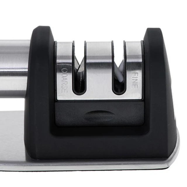 Точилка для ножів Adler AD 4489 2 етапи Stainless Steel (5902934839112)