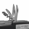 Складной нож AZYMUT Tatron 25 инструментов + кобура 90 мм Black (5902944165669)