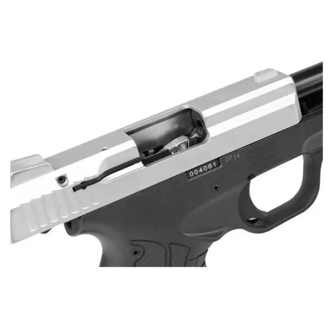 Пістолет сигнальний STALKER M906 BAS калібр .22 Long Blank 6 мм Chrome (5902944176900)