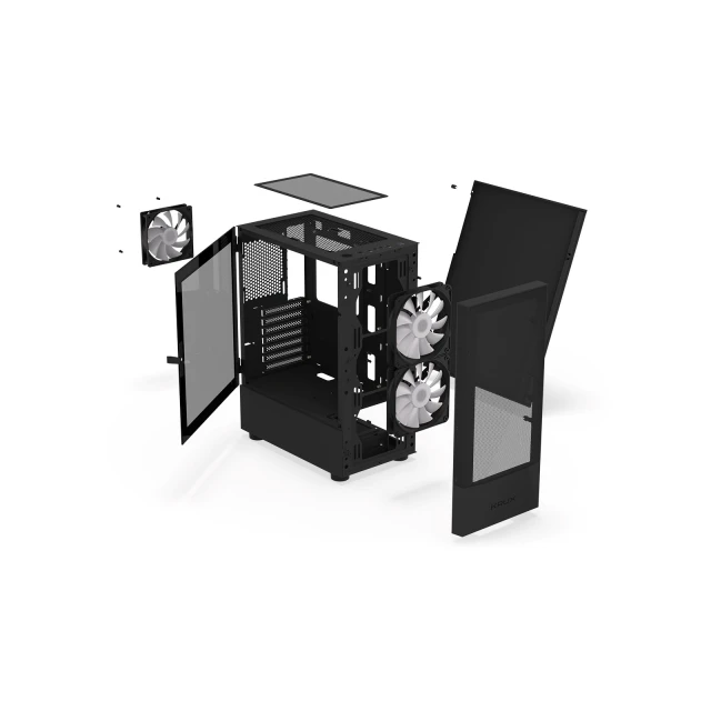 Корпус для ПК Krux Vako RGB (5903018664484)