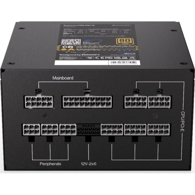 Блок живлення Endorfy Supremo FM6 850 Вт (5903018667959)