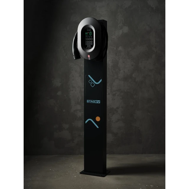 Зарядна станція AC STAG EV CORE 11 кВт з кабелем з розеткою 230 В (5903022040779)