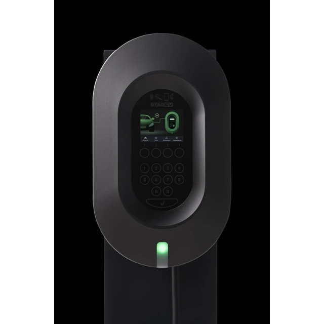 Зарядна станція AC STAG EV CORE 11 кВт з кабелем з розеткою 230 В (5903022040779)