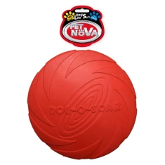 Игрушка для собак Aqua Nova фрисби резиновое 22 см Red (5903031443011)