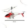 Вертолёт Syma S107H 2,4 GHz RTF на радиоуправлении Red (5903039706347)