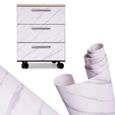 Самоклейна декоративна плівка White мармур Jazz 1,22 x 50 м (5903039728219)