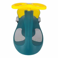 Каталка гравітаційна Swing Fix S3 зі світними колесами Green-Yellow (5903039754645)