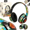 Навушники бездротові Bluetooth з підсвічуванням RGB Gaming 200 мАг (5903039757141)