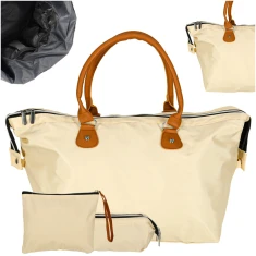 Сумка багатофункціональна для мами на візок Beige (5903039757691)
