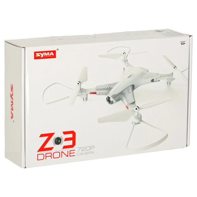 Дрон Syma Z3 з камерою 720P HD 2,4 GHz White (5903039761421)