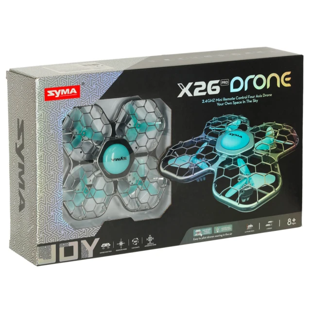 Дрон Syma X26PRO 2.4GHz Wi-Fi Black (5903039765610)