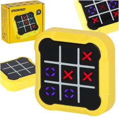 Електронна гра Хрестики-нулики 4в1 Yellow (5903039768345)