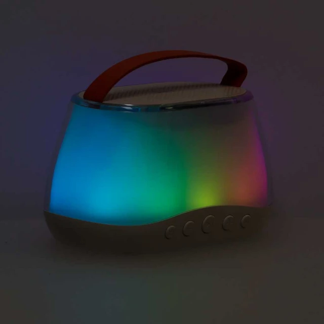 Набір для караоке Bluetooth-колонка з підсвічуванням RGB LED 2 мікрофони USB (5903039770218)
