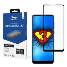 Захисне скло 3mk HardGlass Max Lite для Samsung Galaxy A21s Black (5903108254564)