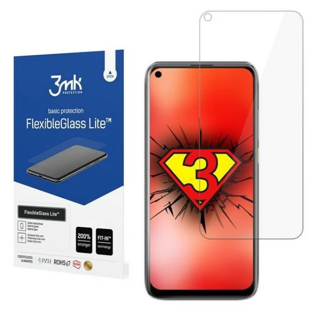 Захисне скло 3mk FlexibleGlass Lite для HTC Desire 20 Pro Transparent (5903108277983)
