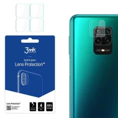 Захисне скло для камери 3mk Lens Protect для Xiaomi Redmi Note 9 Pro Max (4 pack) (5903108305150)