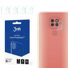Захисне скло для камери 3mk Lens Protection для Motorola Moto G9/G9 Play Transparent (4 Pack) (5903108305747)