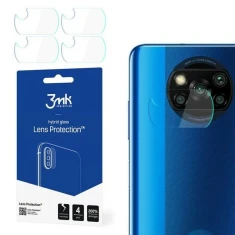 Захисне скло для камери 3mk Lens Protection (4 PCS) для Xiaomi Poco X3 (5903108313230)