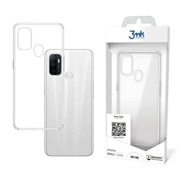Чохол 3mk Armor Case для Oppo A53 2020 | A53s Transparent (5903108342315)