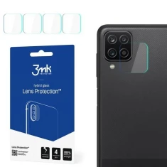 Захисне скло для камери 3mk Lens Protection для Samsung Galaxy A12 Transparent (4 Pack) (5903108343060)
