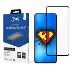 Защитное стекло 3mk HardGlass Max Lite для Samsung Galaxy S21 FE Black (5903108407960)