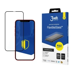 Захисне скло 3mk FlexibleGlass Max для iPhone 13 Pro Max Black (5903108436540)