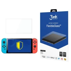 Защитное стекло 3mk FlexibleGlass для Nintendo Switch Oled Transparent (5903108442527)