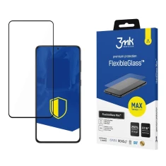 Захисне скло 3mk FlexibleGlass Max для Samsung Galaxy S22 Black (5903108448109)
