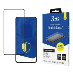 Захисне скло 3mk FlexibleGlass Max для Samsung Galaxy S22 Plus Black (5903108448116)