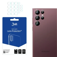 Защитное стекло для камеры 3mk Lens Protection (4 PCS) для Samsung Galaxy S22 Ultra 5G (5903108456142)