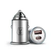 Автомобільний зарядний пристрій 3mk Hyper Car Charger USB-A | USB-C 30W (5903108464574)