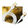 Кабель 3mk HyperSilicone USB-C to USB-C 100W 2m White (5903108464598)