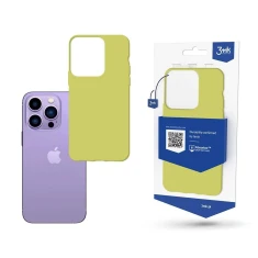 Чехол 3mk Matt Case для iPhone 14 Pro Max Lime (5903108476904)