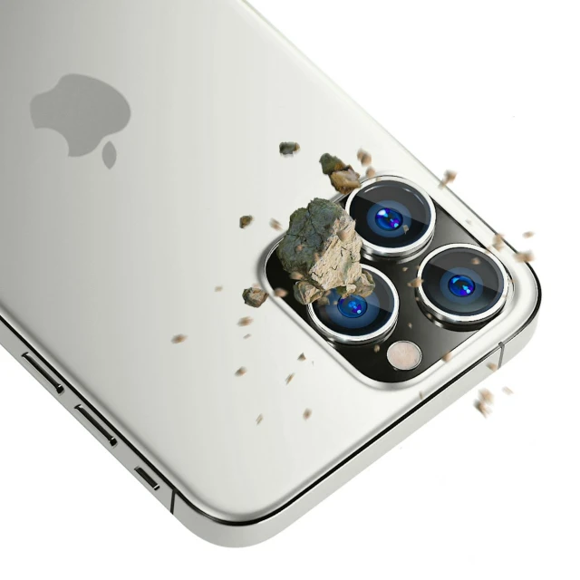 Захисне скло 3mk для камери iPhone 13 Pro | 13 Pro Max Lens Protection Pro Graphite Gray (5903108484022)