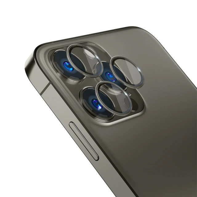 Защитное стекло 3mk для камеры iPhone 14 Pro | 14 Pro Max Lens Protection Pro Graphite (5903108484060)