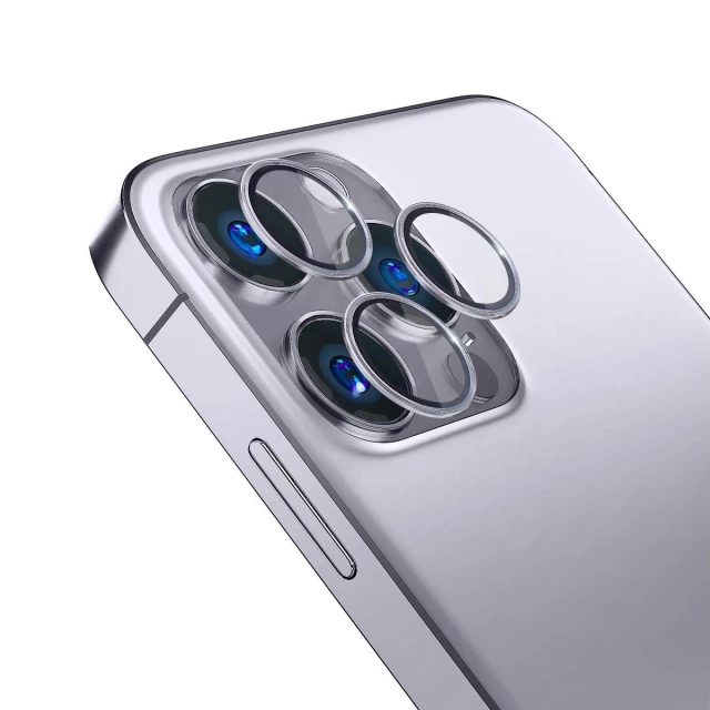 Захисне скло 3mk для камери iPhone 14 Pro | 14 Pro Max Lens Protection Pro Violet (5903108484077)